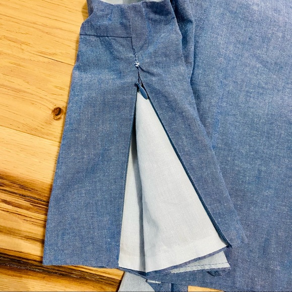 Viva Aviva Magnolia Chambray Top EUC - Picture 11 of 16